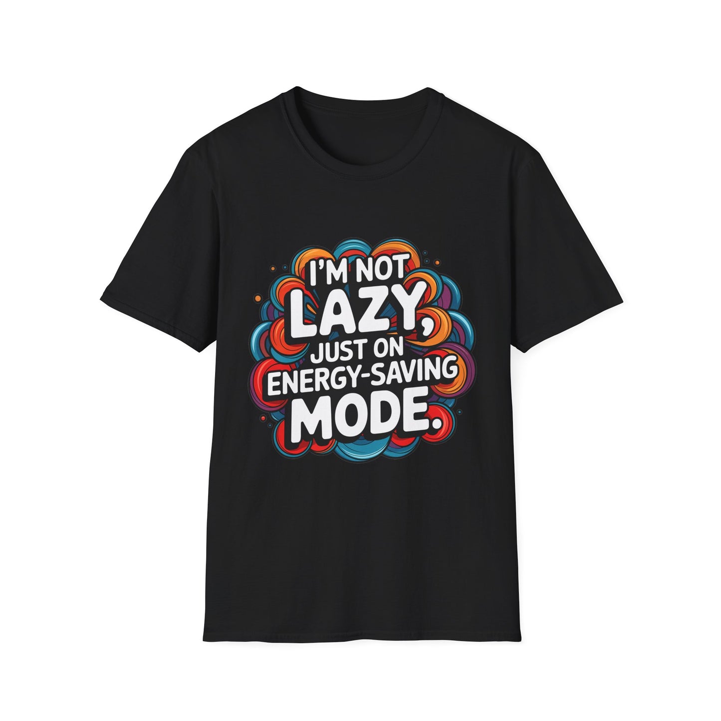 Funny Energy-Saving Mode T-Shirt, Lazy Day Tee, Unisex Graphic Shirt, Gifts for Him/Her