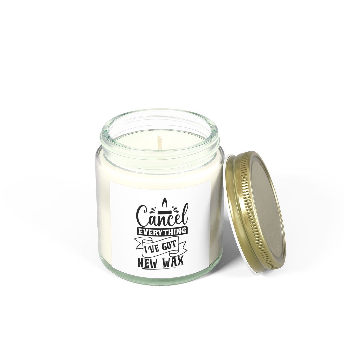 Coconut Apricot Scented Candle - Relaxing Fragrance