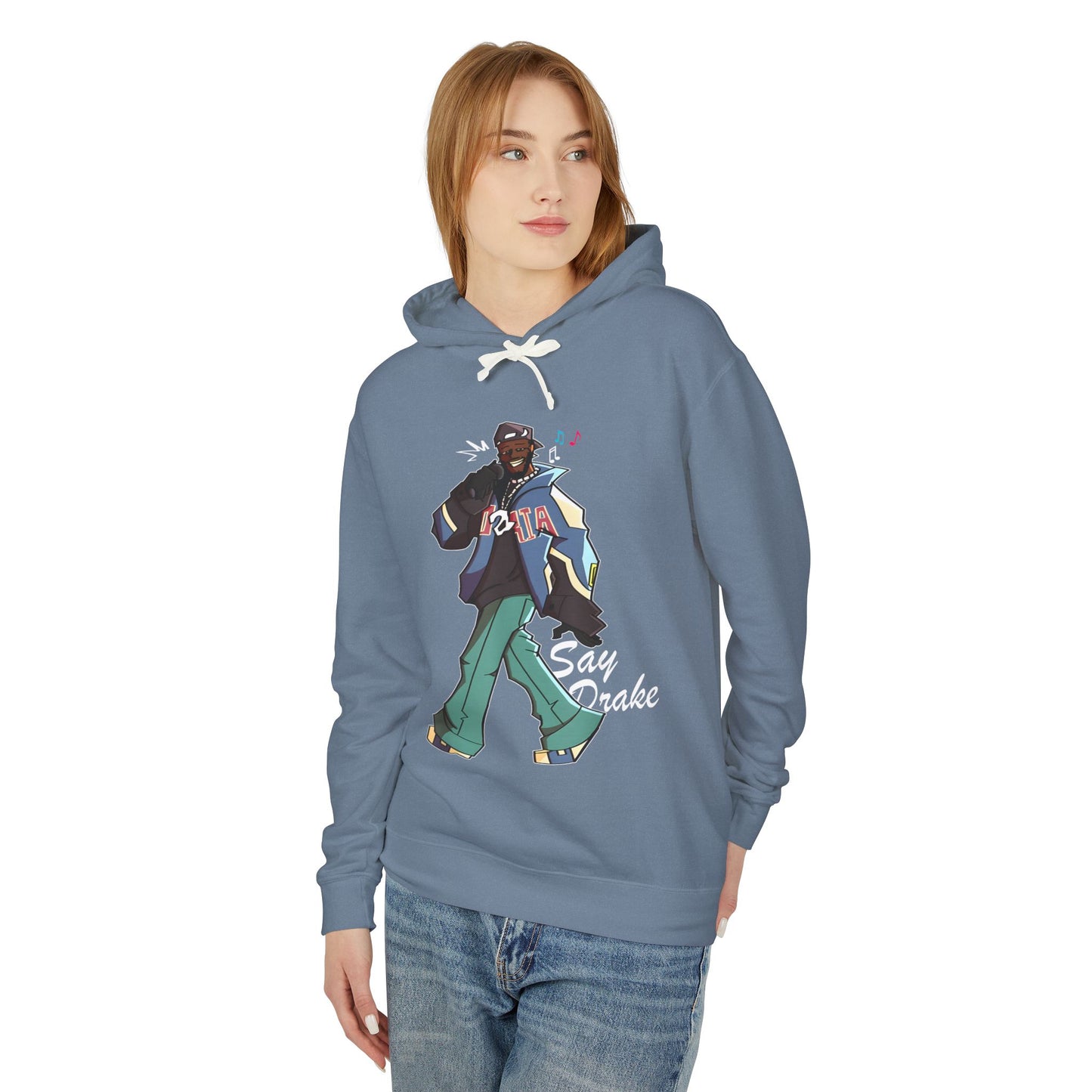 Retro Cartoon Hip-Hop Hoodie, Unisex Lightweight Sweatshirt, Streetwear