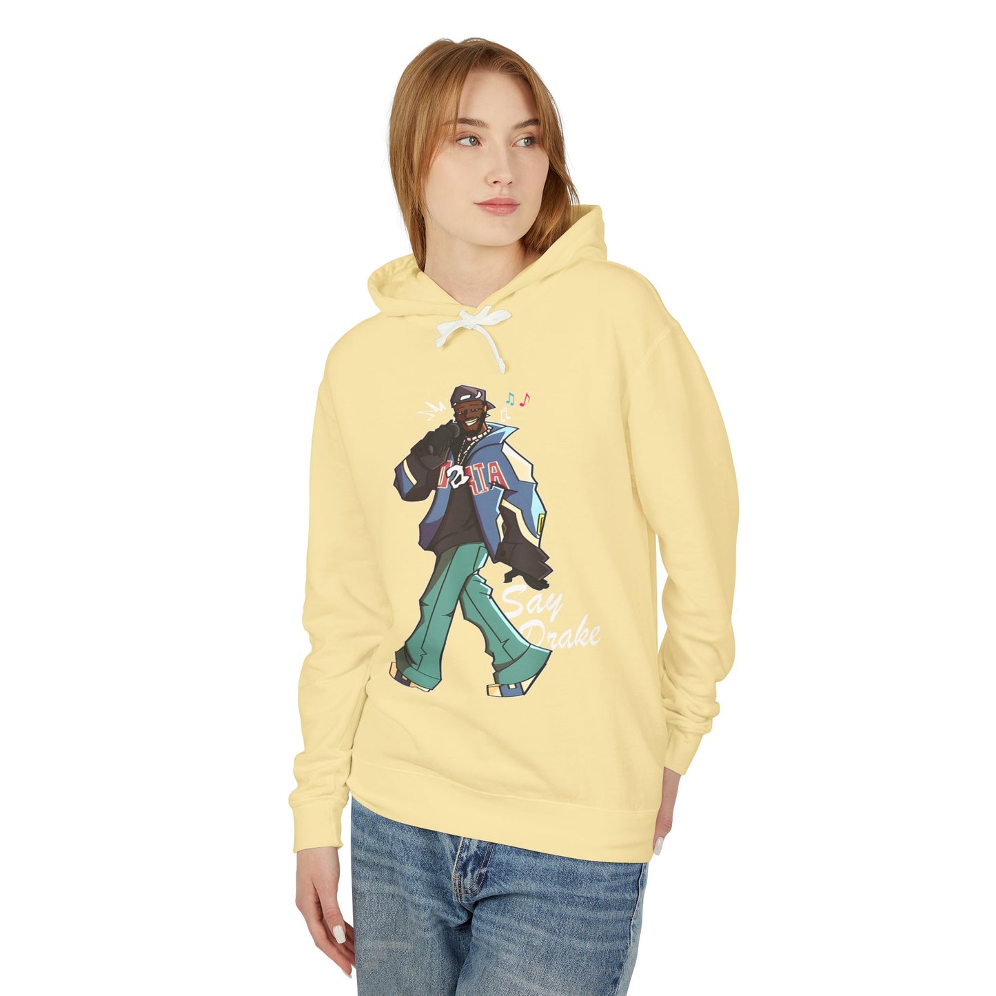 Retro Cartoon Hip-Hop Hoodie, Unisex Lightweight Sweatshirt, Streetwear