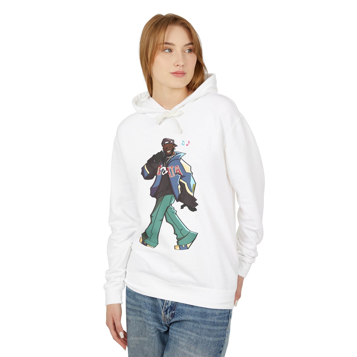 Retro Cartoon Hip-Hop Hoodie, Unisex Lightweight Sweatshirt, Streetwear