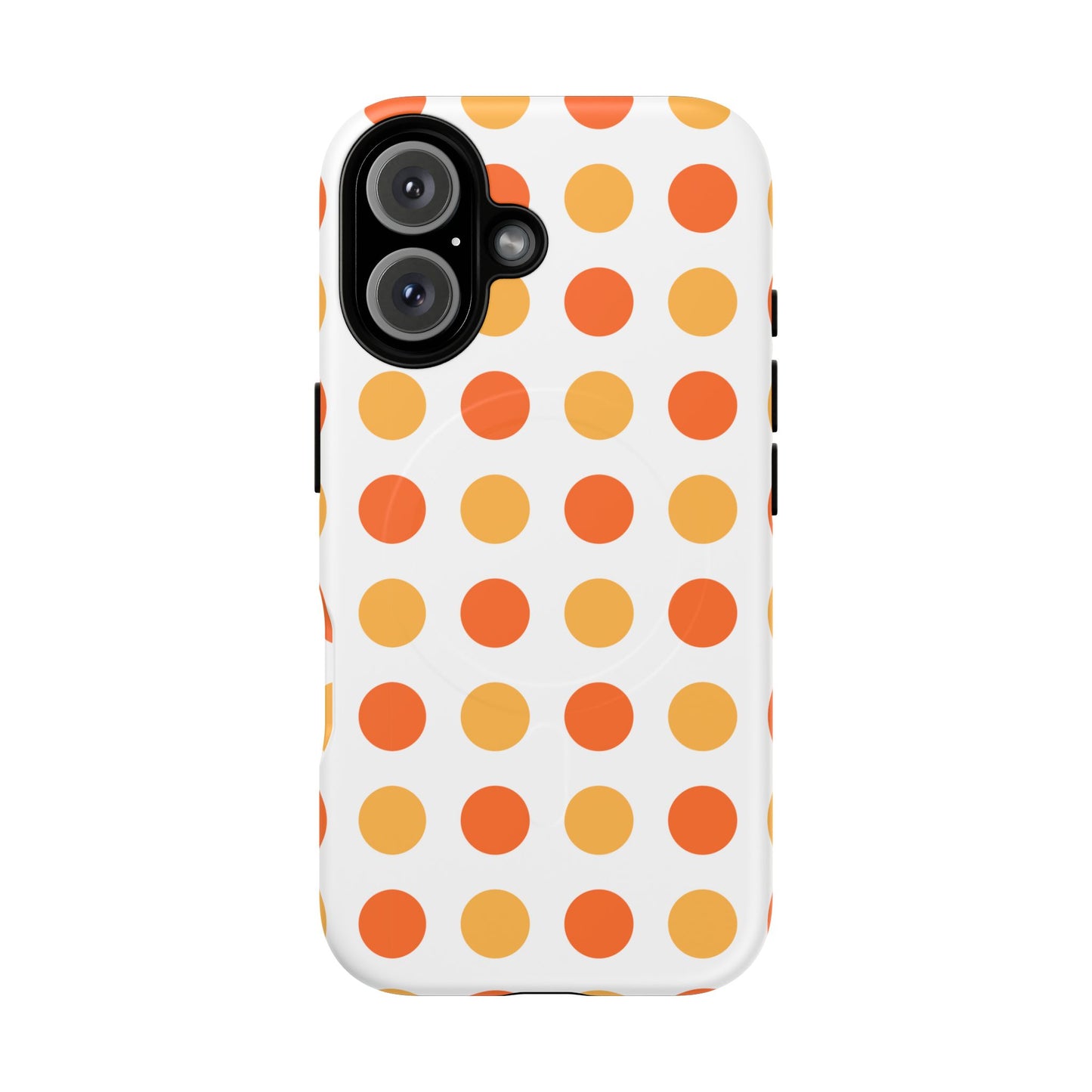 Sunny Polka Dot Phone Case, Vibrant Magnetic Case for iPhones