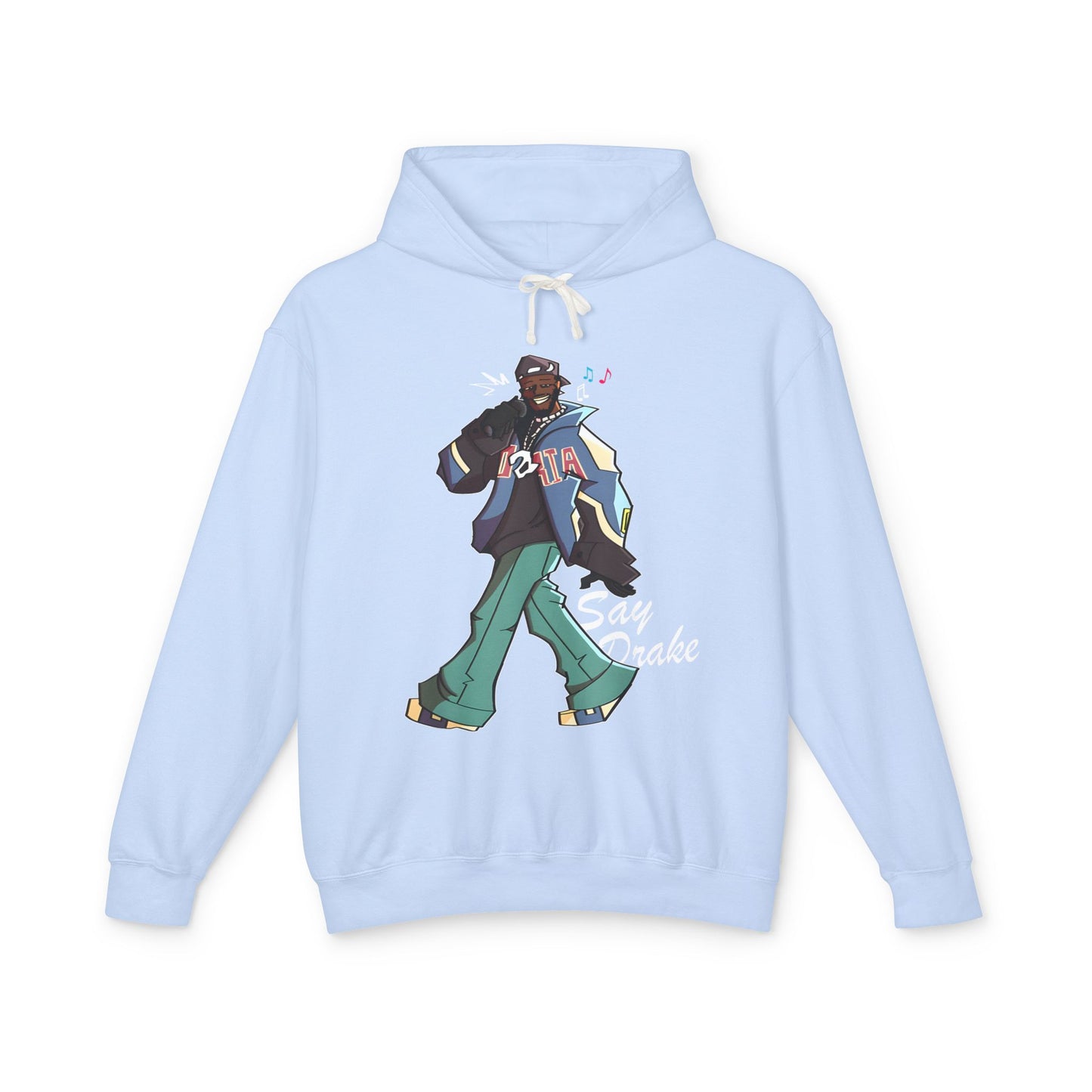 Retro Cartoon Hip-Hop Hoodie, Unisex Lightweight Sweatshirt, Streetwear