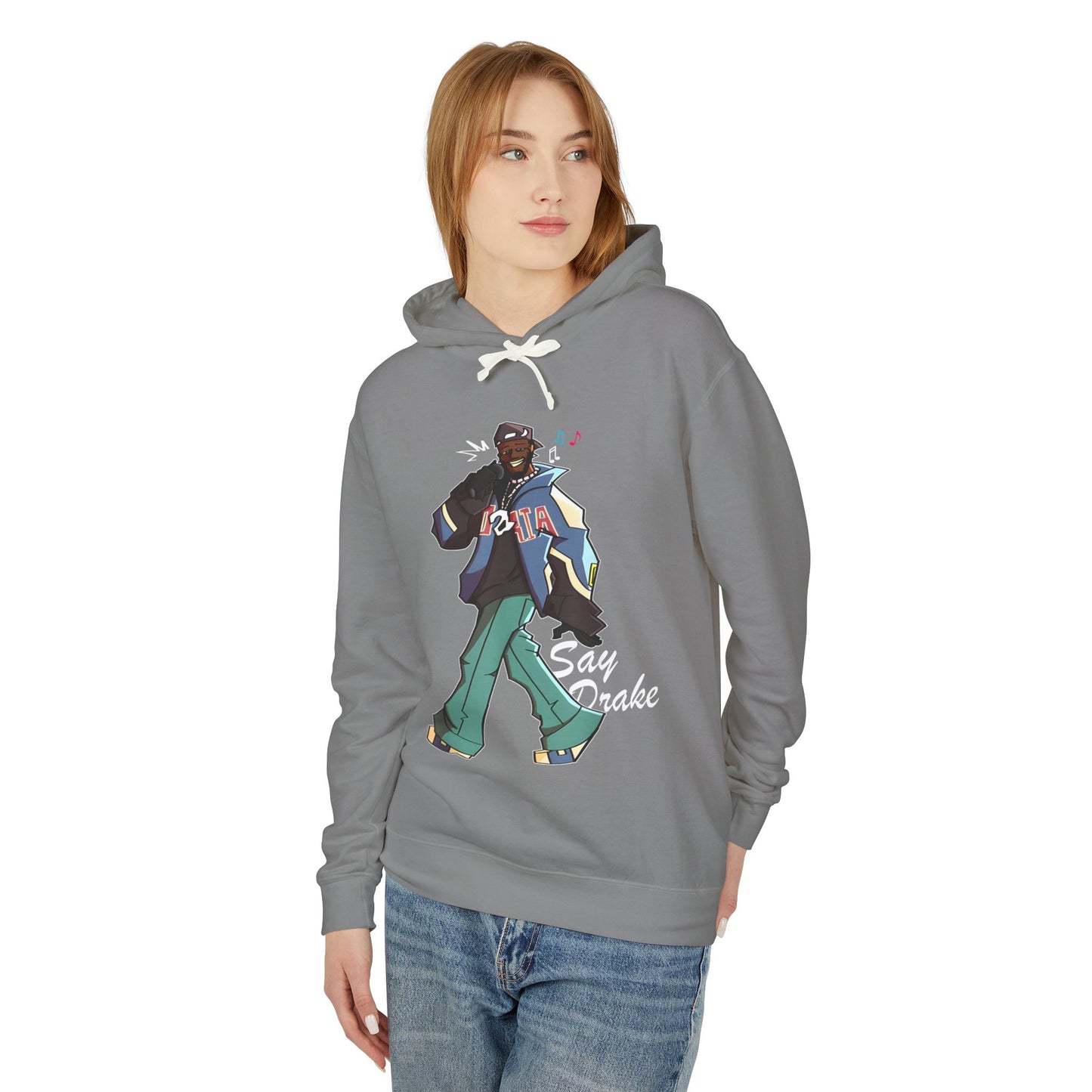 Retro Cartoon Hip-Hop Hoodie, Unisex Lightweight Sweatshirt, Streetwear