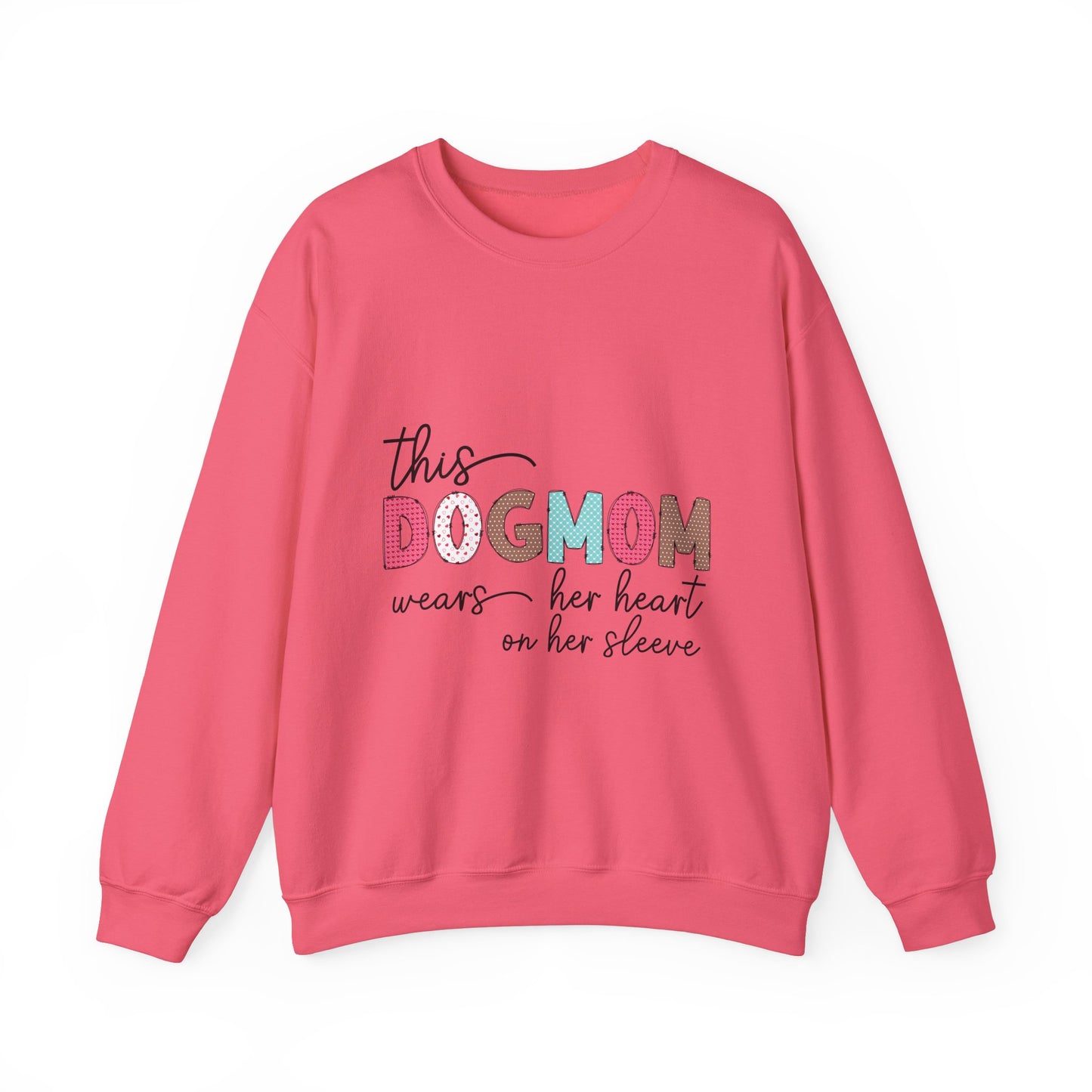 Dog Mom Sweatshirt - Cozy Crewneck for Pet Lovers, Gift for Dog Moms