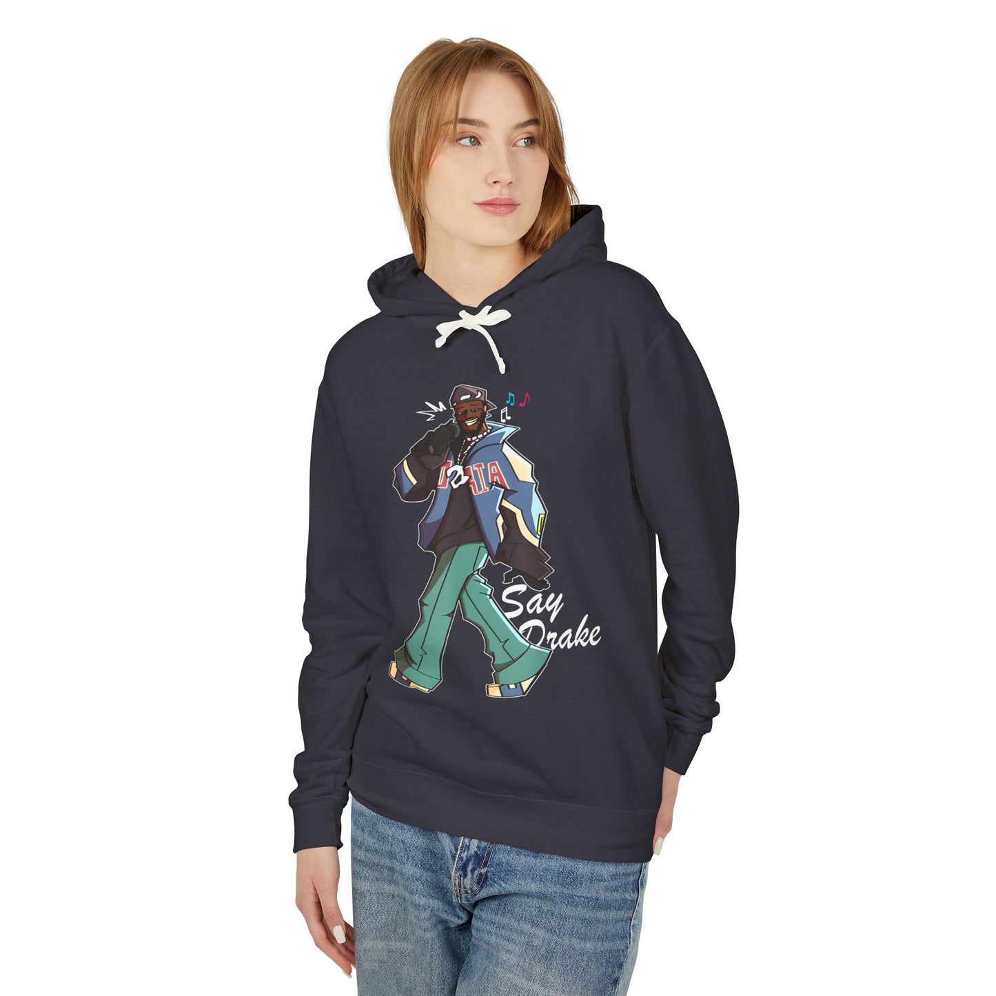 Retro Cartoon Hip-Hop Hoodie, Unisex Lightweight Sweatshirt, Streetwear