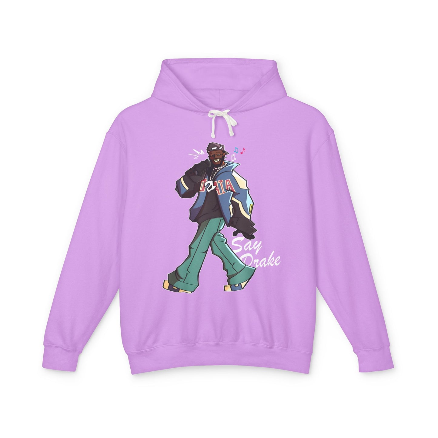 Retro Cartoon Hip-Hop Hoodie, Unisex Lightweight Sweatshirt, Streetwear