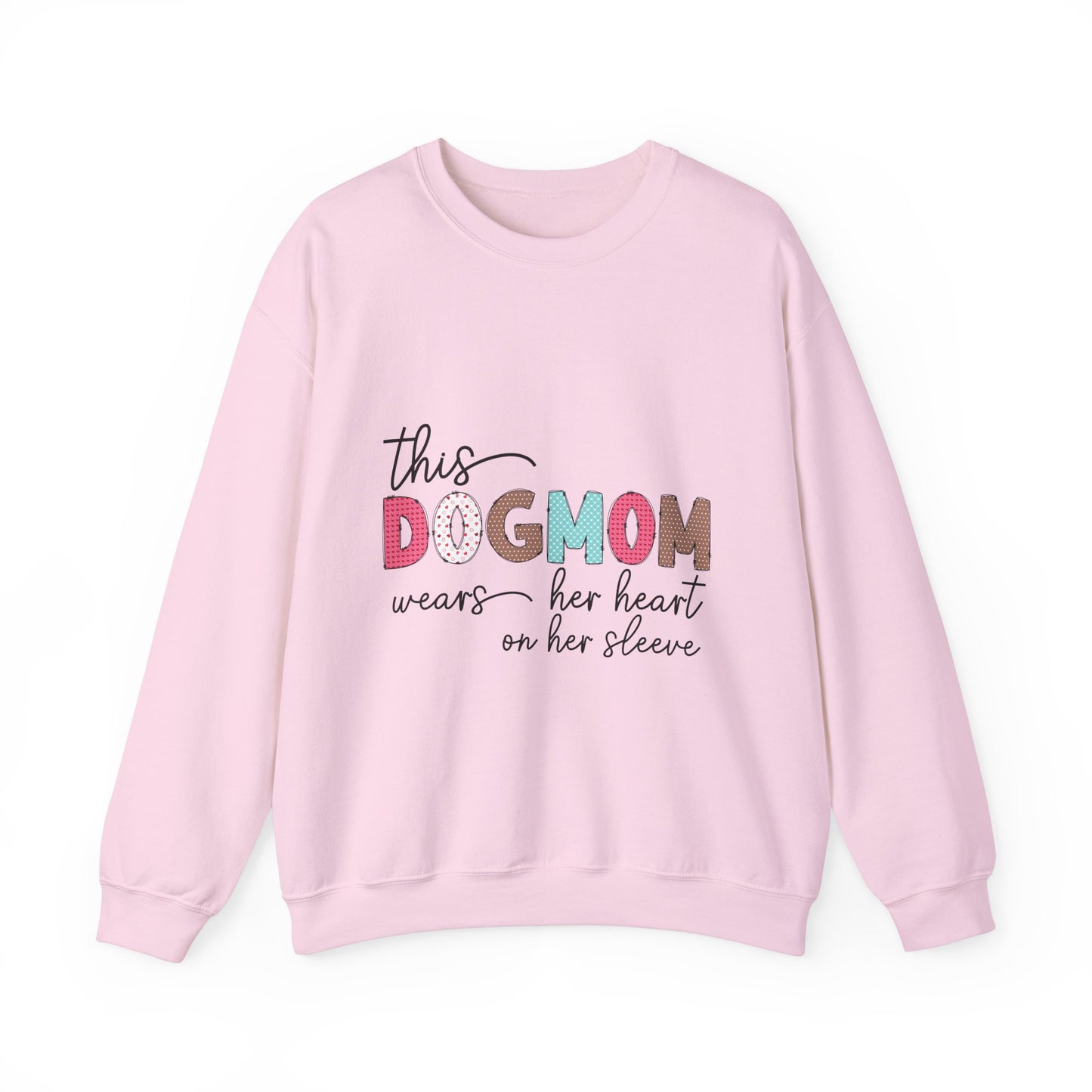 Dog Mom Sweatshirt - Cozy Crewneck for Pet Lovers, Gift for Dog Moms