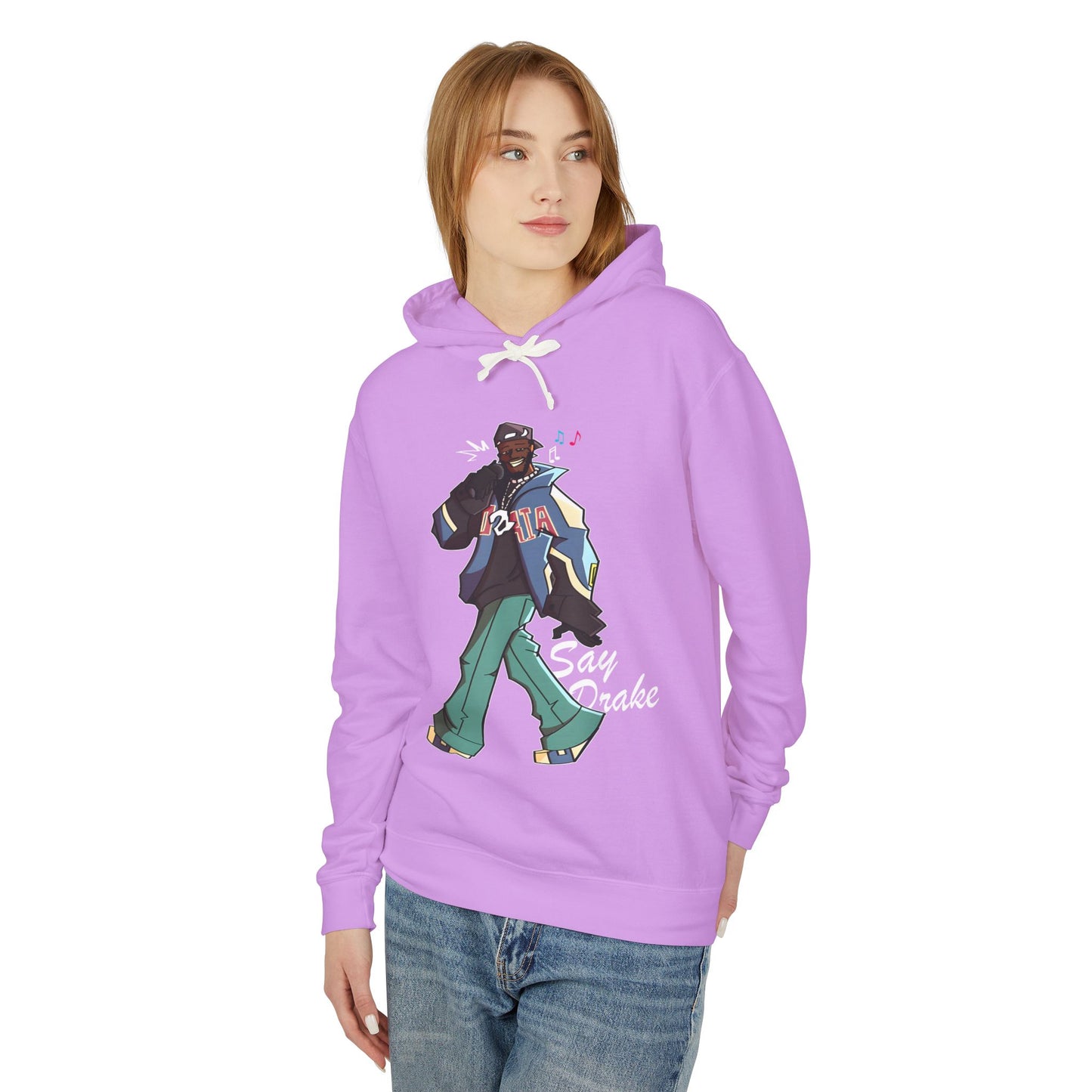 Retro Cartoon Hip-Hop Hoodie, Unisex Lightweight Sweatshirt, Streetwear