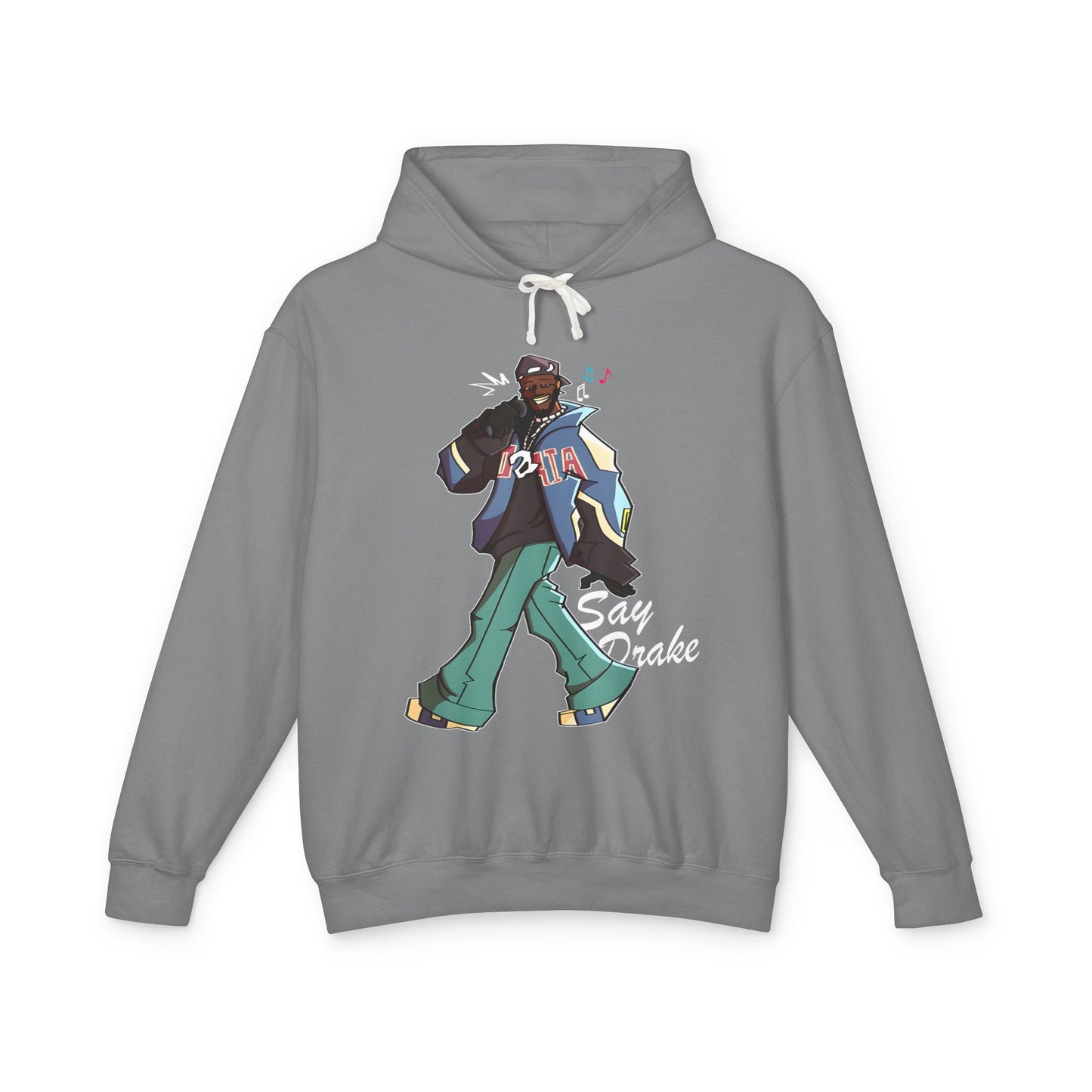 Retro Cartoon Hip-Hop Hoodie, Unisex Lightweight Sweatshirt, Streetwear