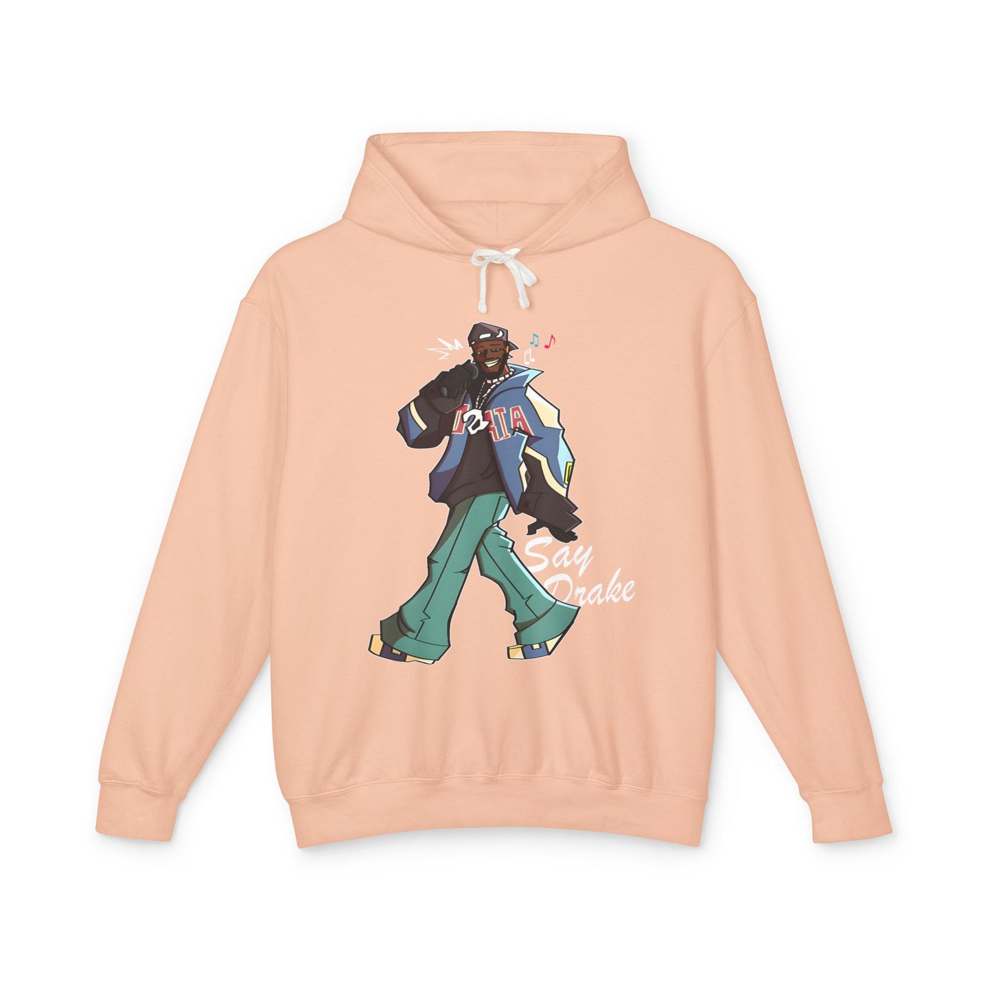 Retro Cartoon Hip-Hop Hoodie, Unisex Lightweight Sweatshirt, Streetwear