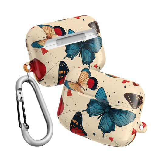 Butterfly Pattern AirPod Case, Colorful AirPods Cover, Cute Electronic Accessories