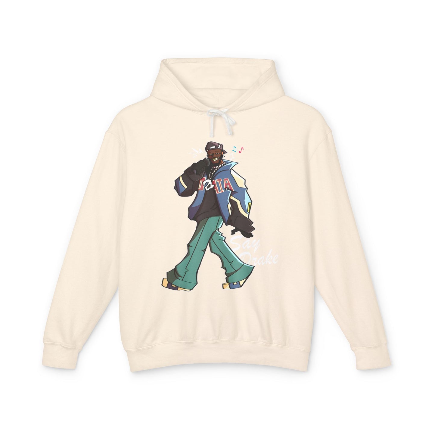 Retro Cartoon Hip-Hop Hoodie, Unisex Lightweight Sweatshirt, Streetwear