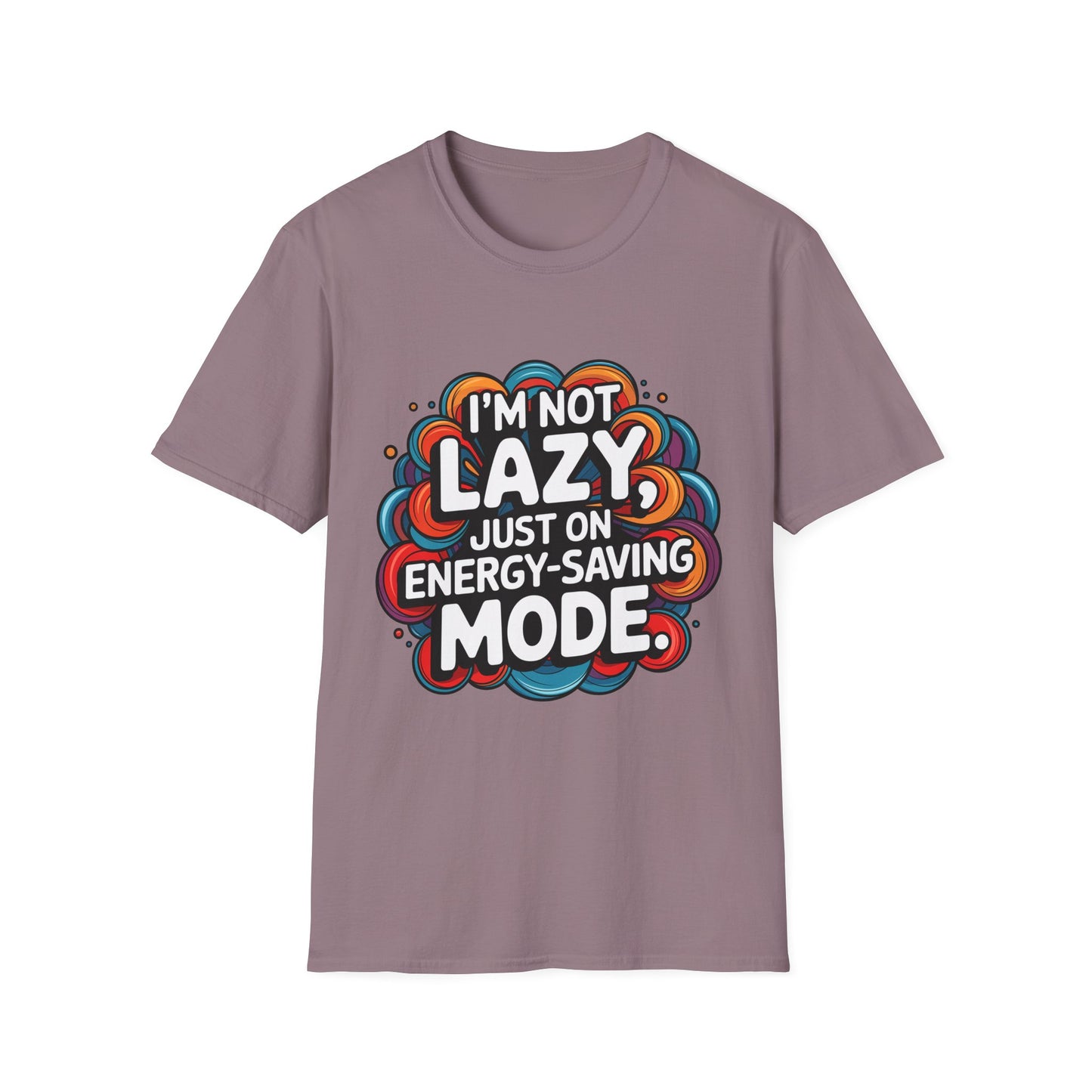 Funny Energy-Saving Mode T-Shirt, Lazy Day Tee, Unisex Graphic Shirt, Gifts for Him/Her