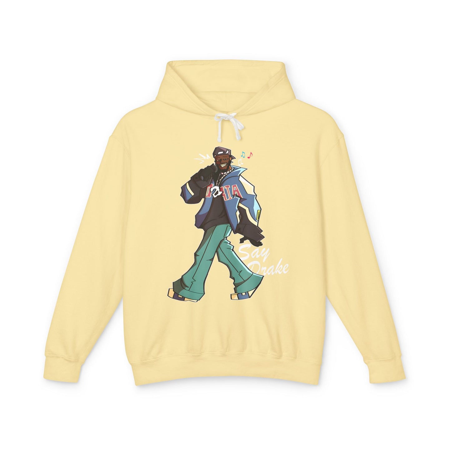 Retro Cartoon Hip-Hop Hoodie, Unisex Lightweight Sweatshirt, Streetwear