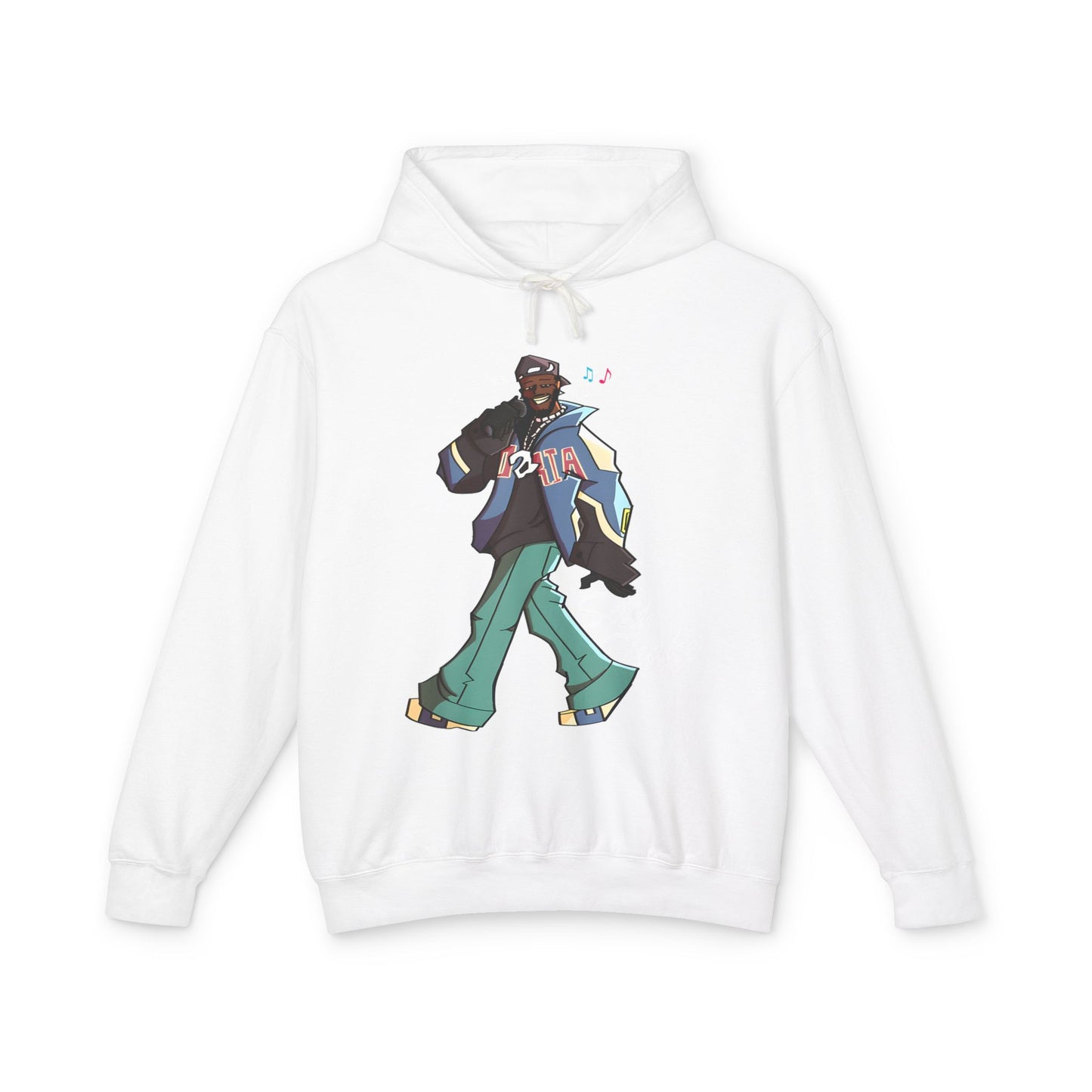 Retro Cartoon Hip-Hop Hoodie, Unisex Lightweight Sweatshirt, Streetwear