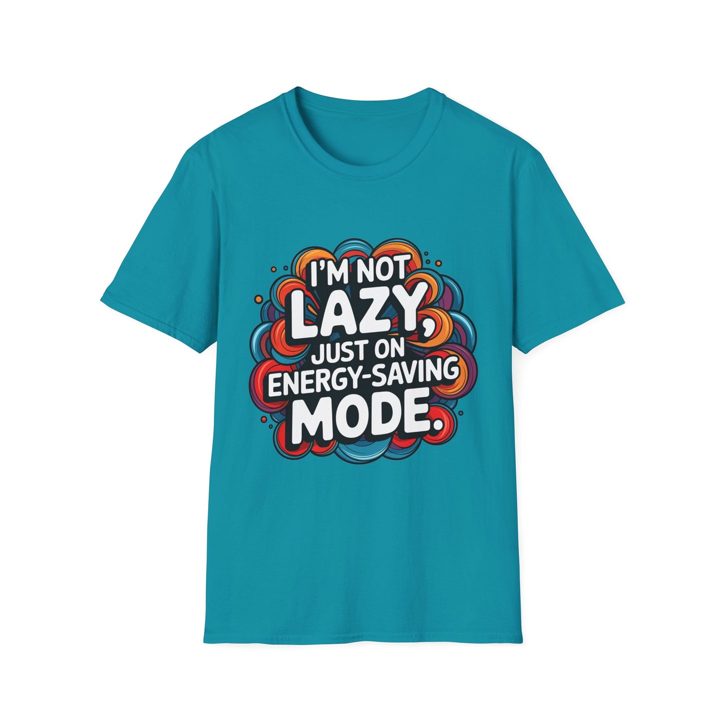 Funny Energy-Saving Mode T-Shirt, Lazy Day Tee, Unisex Graphic Shirt, Gifts for Him/Her